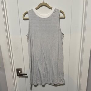 A New Day L Striped Sleeveless Dress